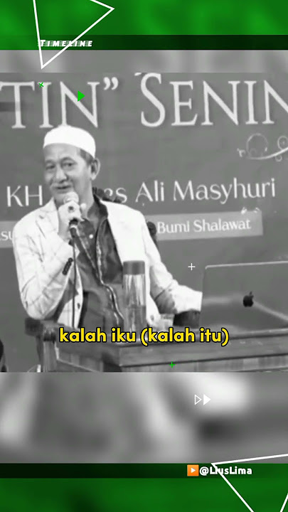 Gus Ali Masyhuri: Sing Cerdas Anies, Sing Mbulet Muhaimin, Sing Menang Prabowo⁉️#shorts