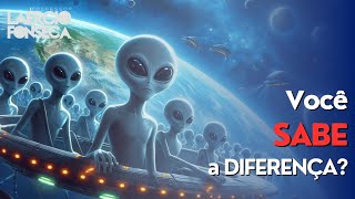 A DIFERENÇA entre EXTRATERRESTRES e ALIENÍGENAS