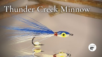 Tying a fly called Thunder Creek Minnow Fly Tying tutorial | Ívar