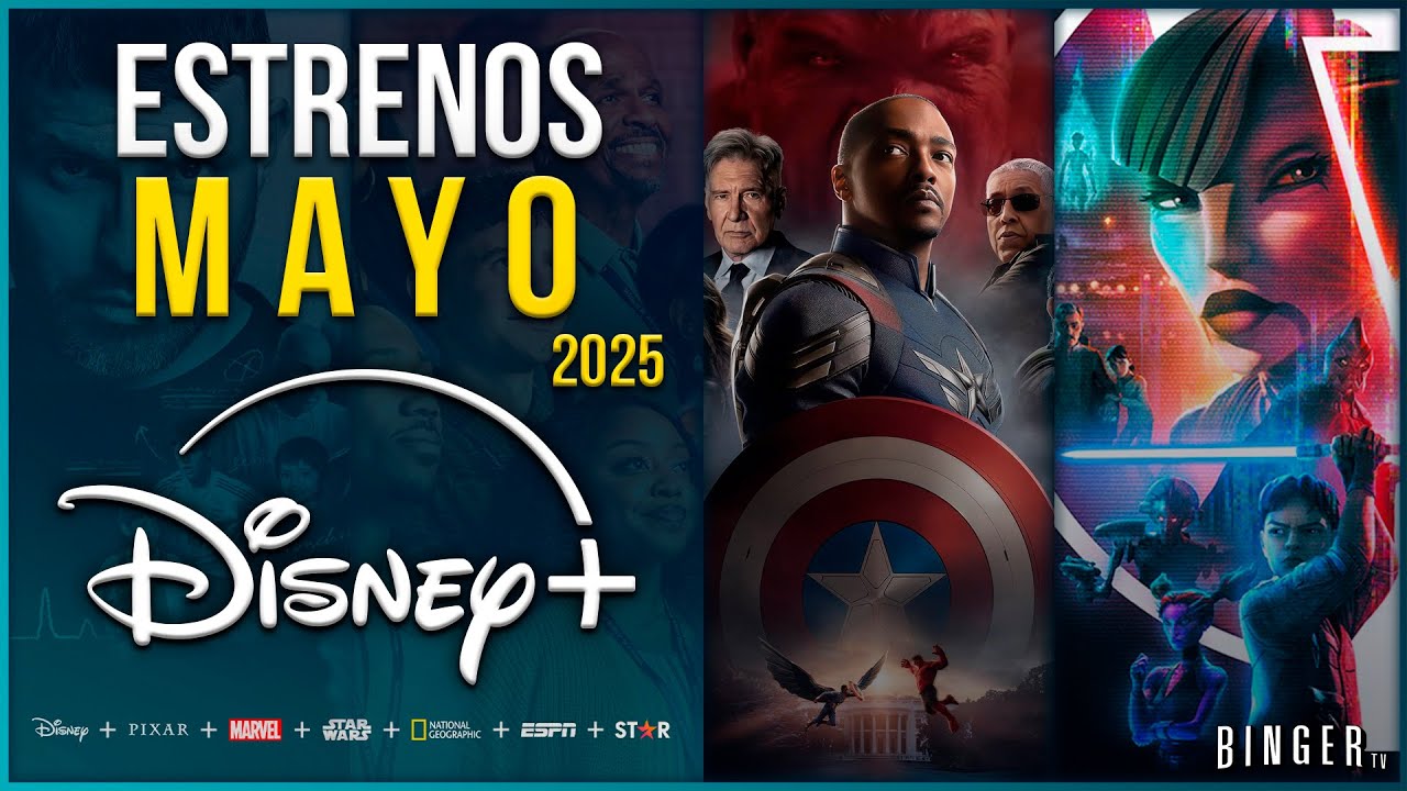 Estrenos DISNEY PLUS MAYO 2025 | Series y Películas - YouTube