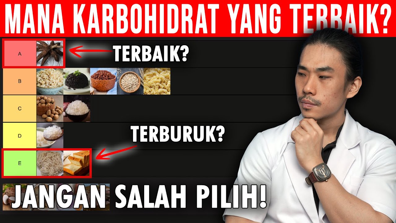 Urutan Karbohidrat Dari yang Terburuk Sampai Terbaik