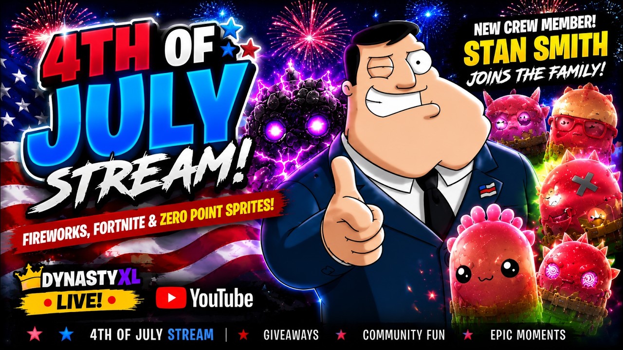 🔴LIVE FORTNITE 🎆HAPPY BIRTHDAY AMERICA🥳