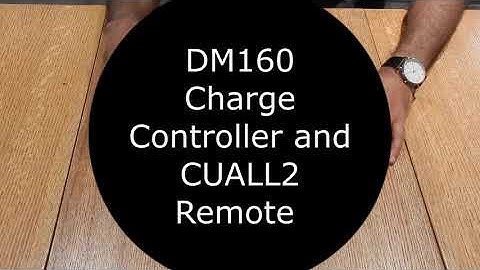 DM160 Solar Charge Controller and CUALL 2 Remote Unboxing