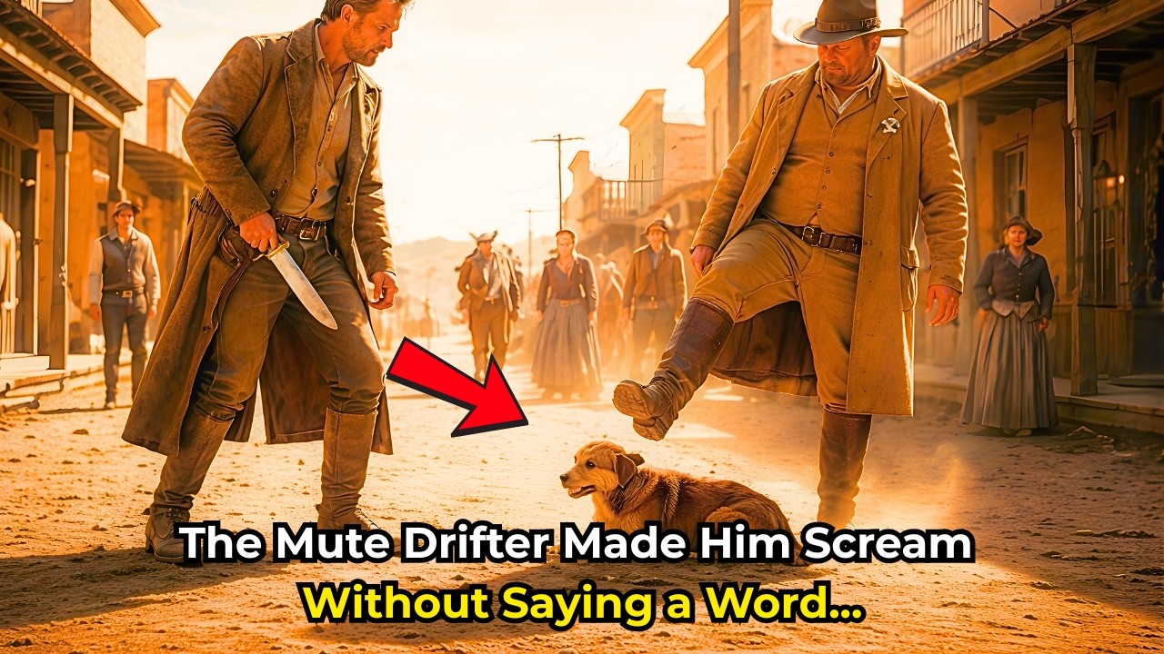 A Sheriff Kicked a Starving Dog...BUT The Mute Drifter Made Him Scream Without Saying a Word