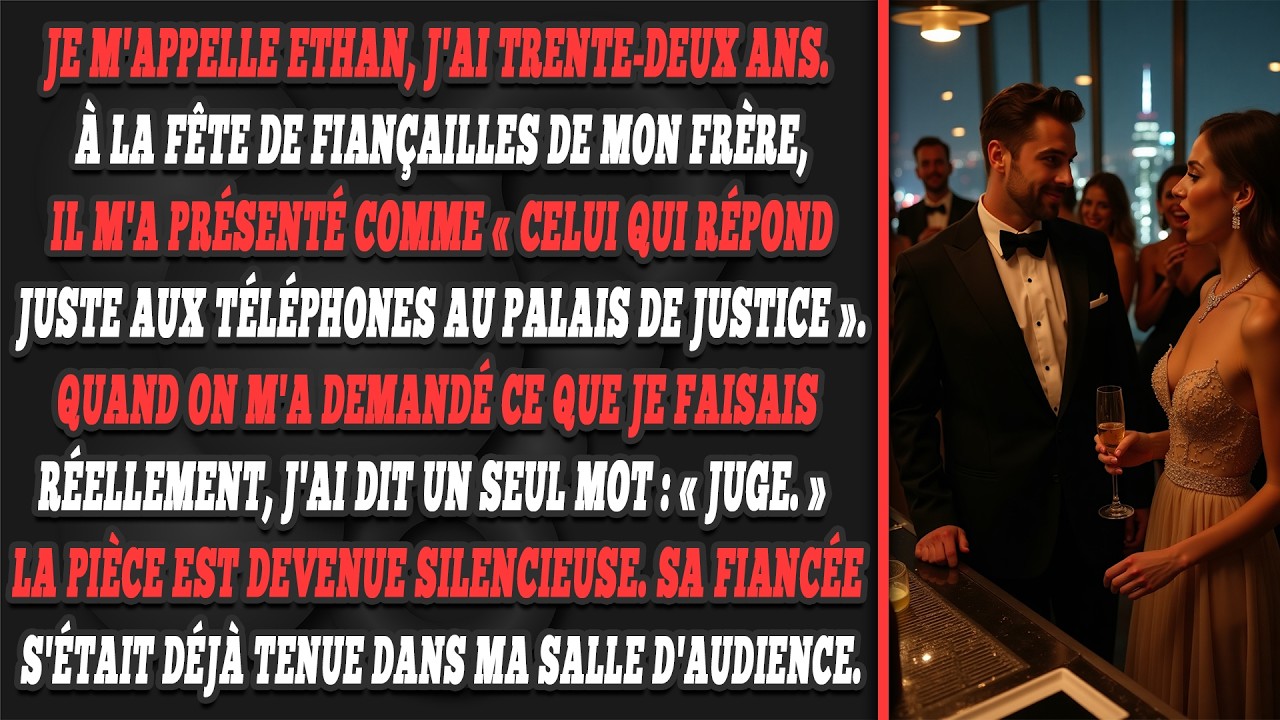 Mon frère se moque de moi. Sa fiancée connaît mon secret.