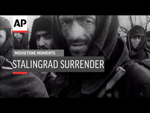 Stalingrad Surrenders - 1943 | Movietone Moments | 31 Jan 20