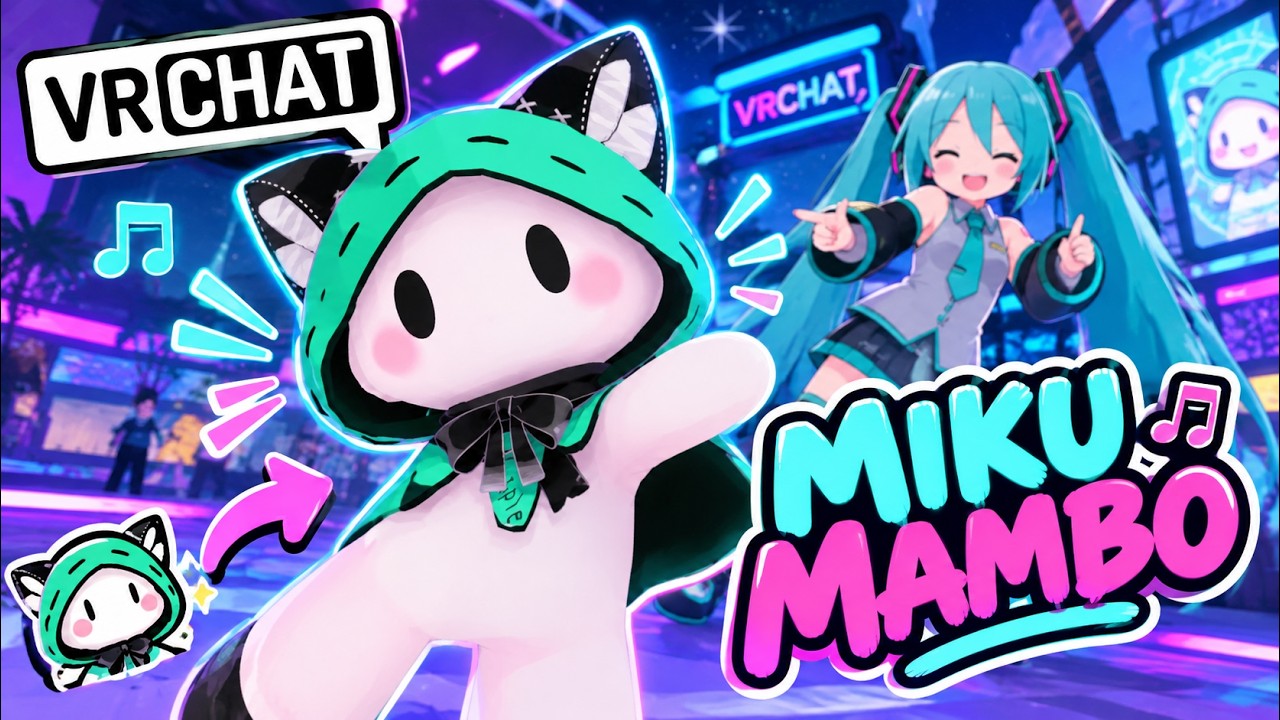 Miku Mambo 🐰💃 | VRChat TheRabbit