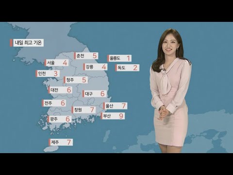 [날씨] 출근길 찬바람 '쌀쌀'…미세먼지 해소 / 연합뉴스TV (YonhapnewsTV)