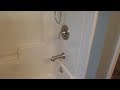 howto replace a tub shower valve