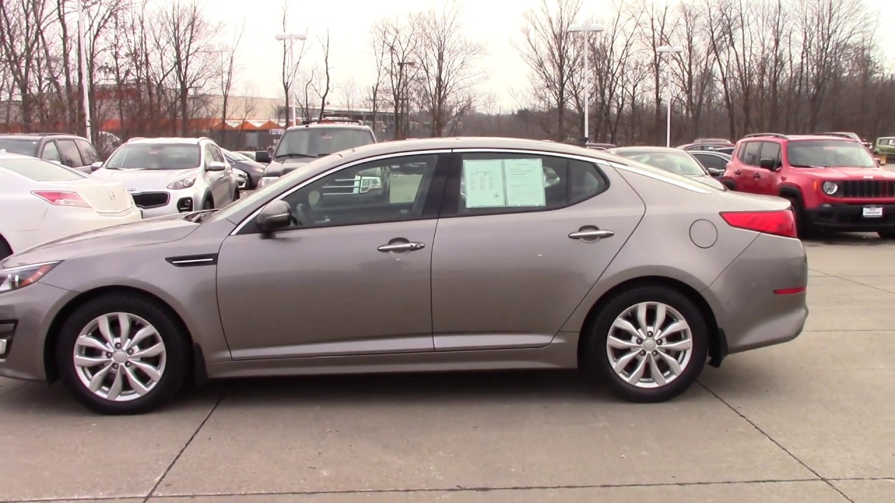2015 Kia Optima EX Used Car For Sale Streetsboro, Ohio YouTube