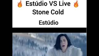 Demi Lovato Studio Vs Live - Stone Cold