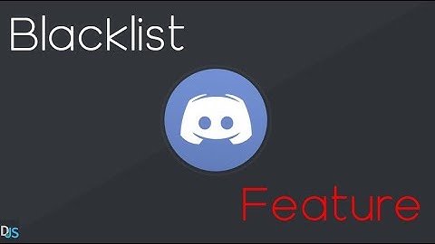 Discord.js(V12) | How to make a blacklist command