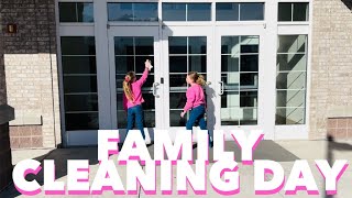 Family CLEANING Day