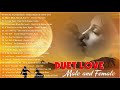 Best classic duet love songs 80s 90s  duet male and female love songs playlist