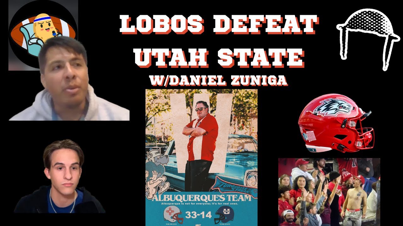 Daniel Ruesga LOBOS FOOTBALL ROLLS UTAH STATE w Daniel Zuniga - YouTube
