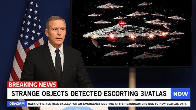 Shocking Admission: 9 Objects Are Following 3I/ATLAS Through the Solar System - YouTube