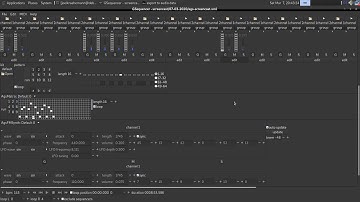 GSequencer screencast drum matrix - live mix