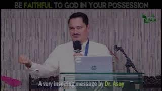 Powerful message by Dr. 𝗙𝗲𝗹𝗶𝘅 𝗔𝘀𝗼𝘆