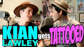 KIAN LAWLEY gets TATTOOED!