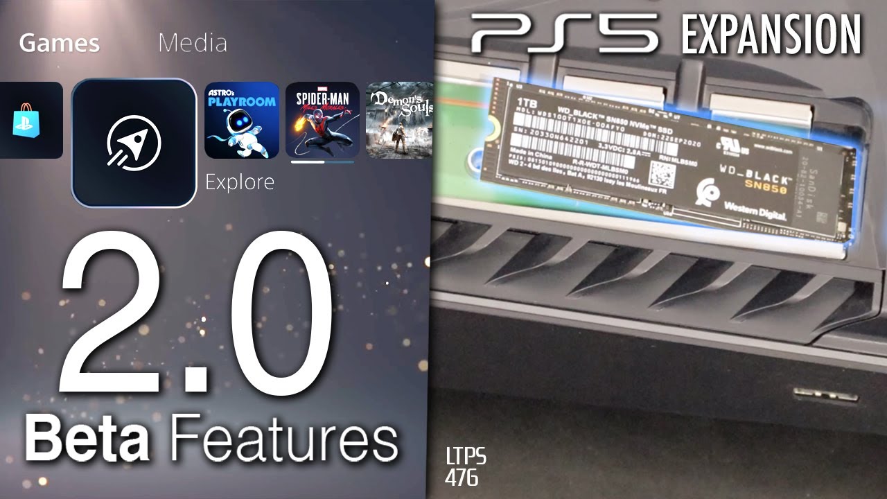 PS5 Update 2.0 Beta Features Detailed. | PS5 SSD Expansion Confirmed & Explained. - [LTPS #476]