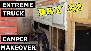 Were converting our Truck Camper Extreme Truck Camper Makeover Day 32 Finishing bed area by Just Carry-On   Travel + DIY 185 views 1 year ago 11 minutes, 23 seconds