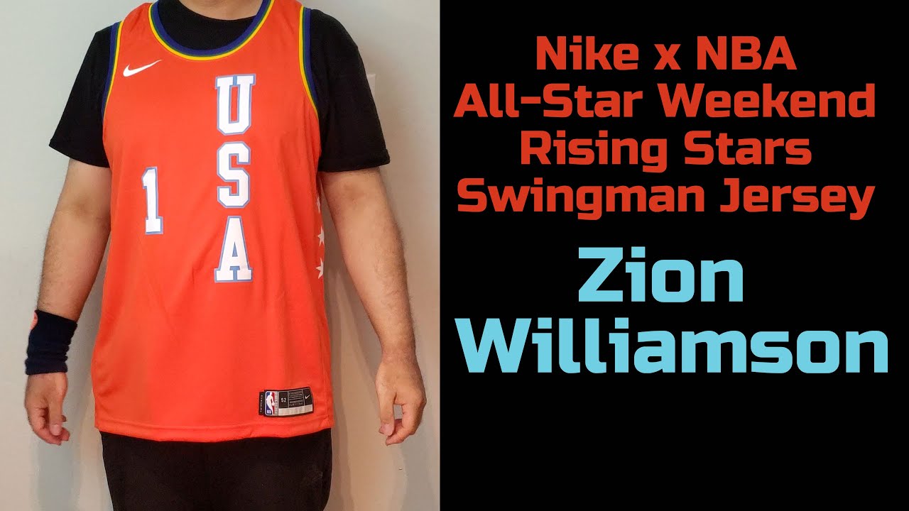 zion williamson all star jersey