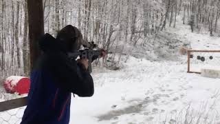 Testing a AR15 with a hair trigger