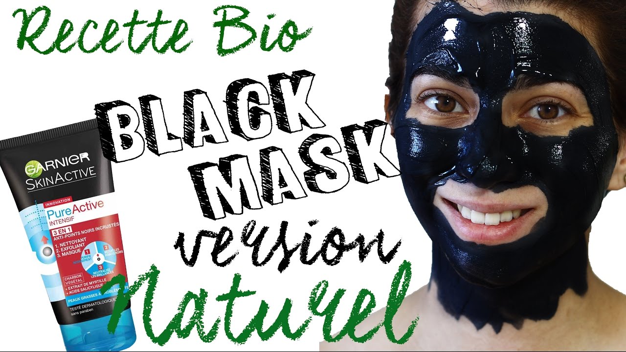 Masque Visage au Charbon actif BIO