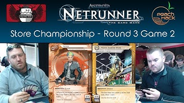 Netrunner - Noise vs. NEH - Giga-bites Cafe Store Championship 2016, Round 3 Game 2