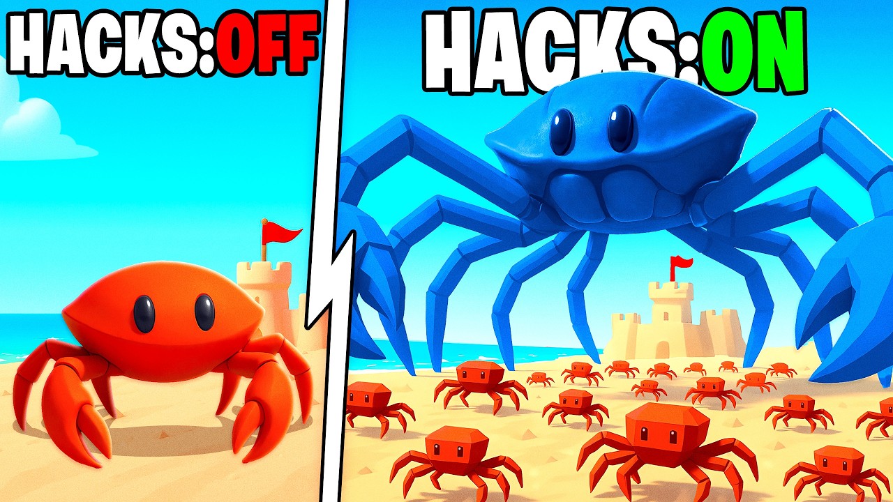 Я использовал хаки, чтобы сделать эту армию крабов на 1004275312% лучше