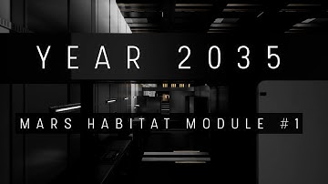 Planet Mars  - Habitat Module 1