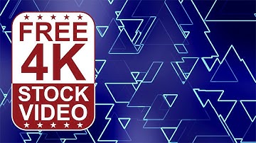 Free Stock Videos – abstract animated triangle shapes morphing shaping