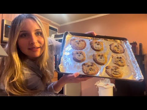 Making TikTok viral bear cookies! 🍪 🐻 #cooking #baking #cookies #