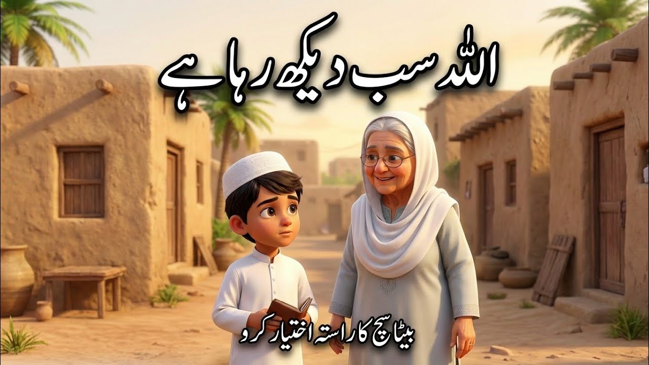 نانی کی نصیحت نے احمد کی زندگی بدل دی | بچوں کے لیے اسلامی کہانی 🌙