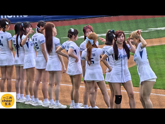 《⚾️富邦Angels開場舞上場前，來看看Angels在幹嘛💙笑死💙》 #摸摸大賽嗎