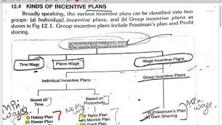 Rowan plan and halsey plan under system of wage payment.