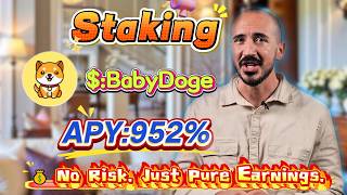 💰 (No-Brainer) Made $500 in 24 Hours! Even Beginners Can Stake BabyDoge for 900%+ Annual Returns! 🔥