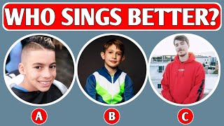 Who is Better Singer? #180 | Royalty Family, Nidal Wonder, Jazzy Skye, Salish Matter, Mrbeast