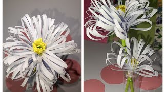 How to make paper flower/Paper Flower Ideas/Easy Handmade paperFlower/DIY PaperFlower for decorating