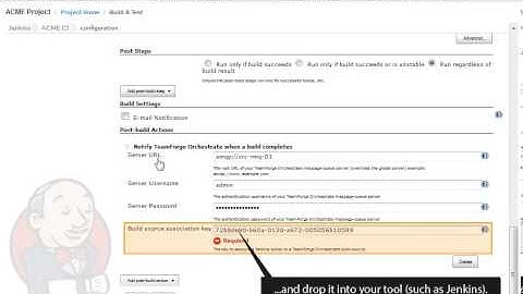 TeamForge Orchestrate -- Integrate Your Tools