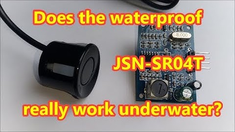 Arduino Underwater Ultrasonic Senor