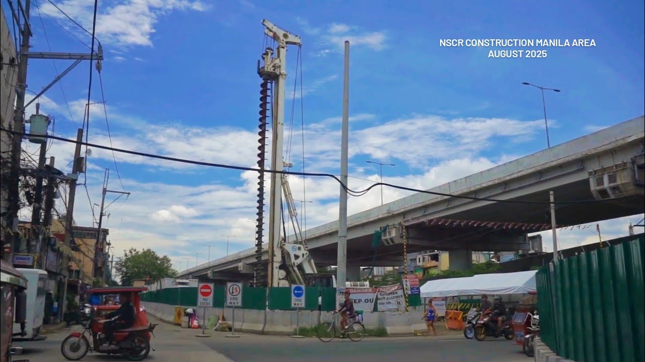 NSCR - Manila Construction Update August 2025