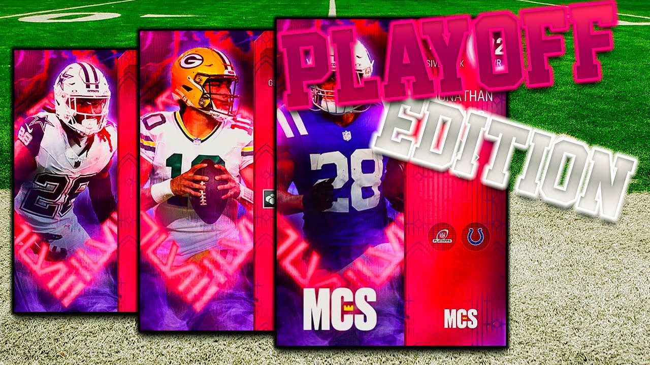 This is the BEST 50/50 Colts Theme Team Best Playoff Cards in MUT