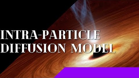 Intra-particle diffusion model