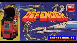 Defender by Taito Japan. An all time favorite arcade game from 1980.