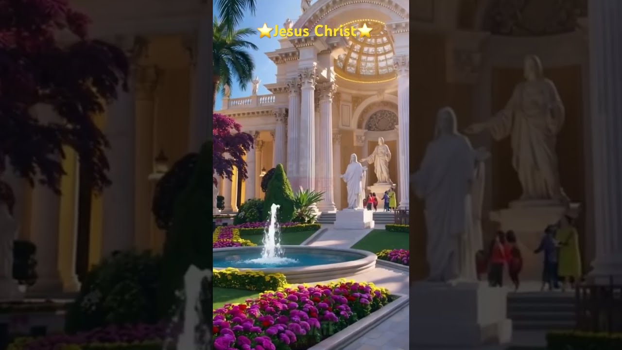 Gates Of Heaven 333 Ai Jesus Love Prayer Art Shorts Animation Aiart Viral Digitalart