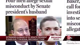 Estranged husband of ex-senate president pleads guilty to sexual assault charges