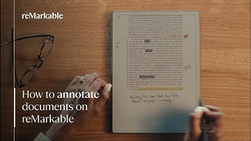 How to annotate documents on reMarkable | Using reMarkable