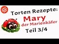 Marienkäfer Torte - Mary der Marienkäfer (3/4) - Für absolute Anfänger - Der Rollfondant