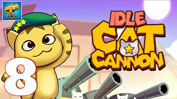 IDLE CAT CANNON - Gameplay Walkthrough Part 8 (iOS, Android)